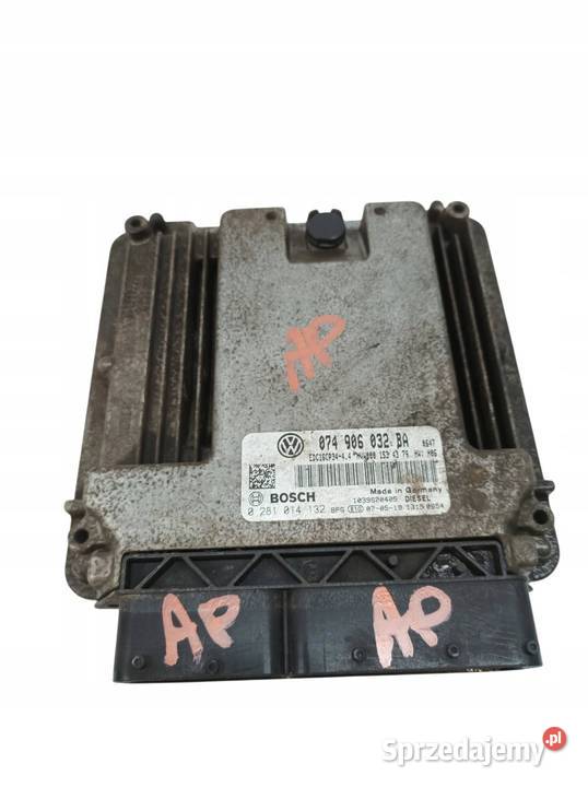STEROWNIK SILNIKA 074906032BA 0281014132 25 TDI Motoryzacja
