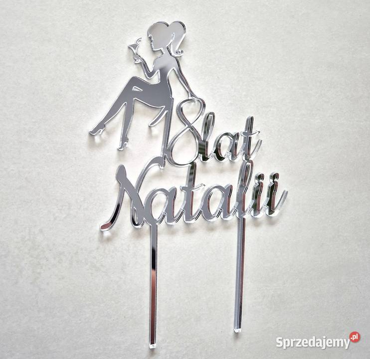 Topper personalizowany imię dziecka Częstochowa