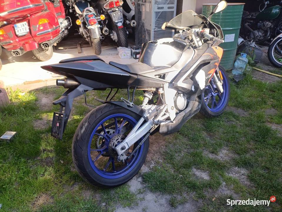 Aprilia rs 50 2007r 24 elektryczny starter
