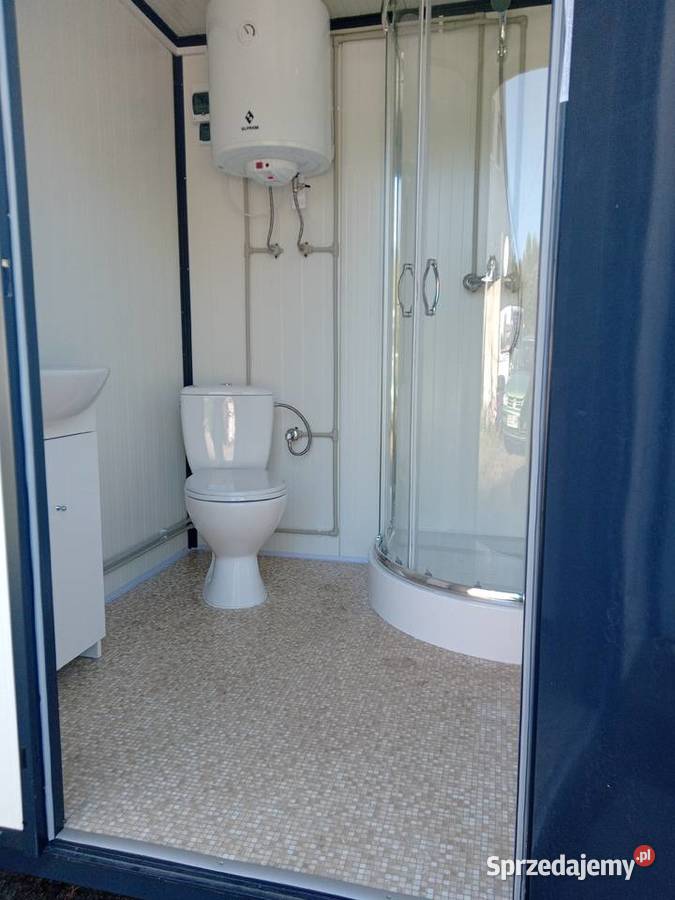 Kontener sanitarny WC prysznic Trzciel