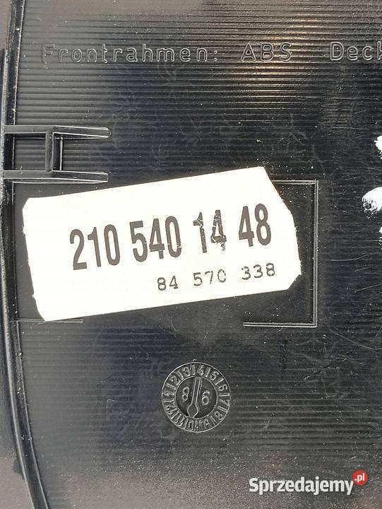 LICZNIK 2105401448 22 D MercedesBenz Eklasa II Rok produkcji 1998
