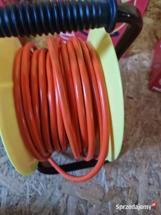 PRZEDŁUŻACZ BĘBNOWY 25m 3x25 NA BĘBNIE BUDOWLANY wielkopolskie Głogowa sprzedam