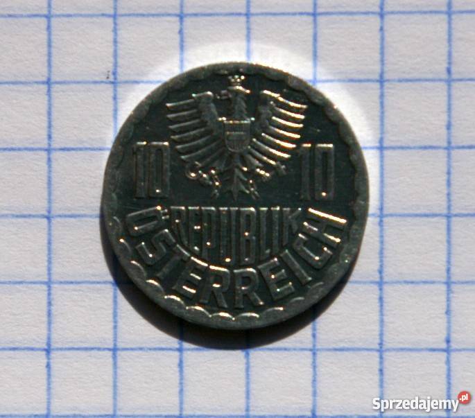 10 GROSCHEN 10 GROSZY 1981 AUSTRIA