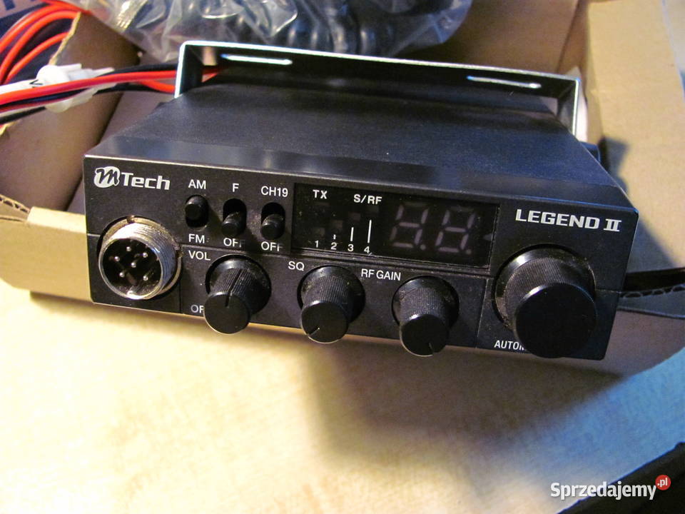 Radio CB Legend II AMFM w pudełku CB radia Łódź