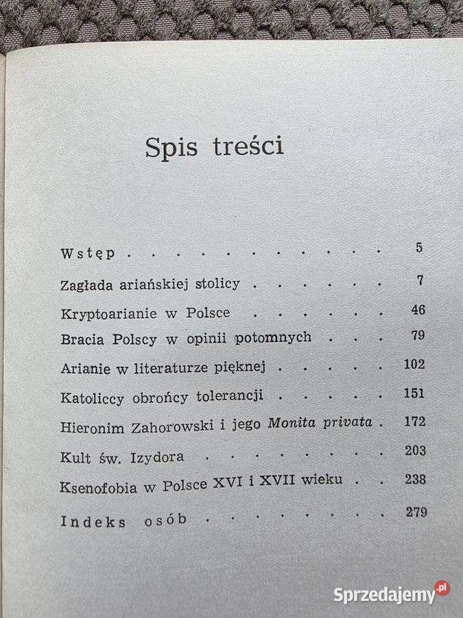 Janusz Tazbir Arianie i katolicy Kraków