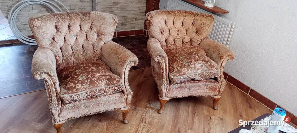 Ładny i wygodny zestaw do pokoju w stylu retro Antyki, Sztuka, Kolekcje Człuchów