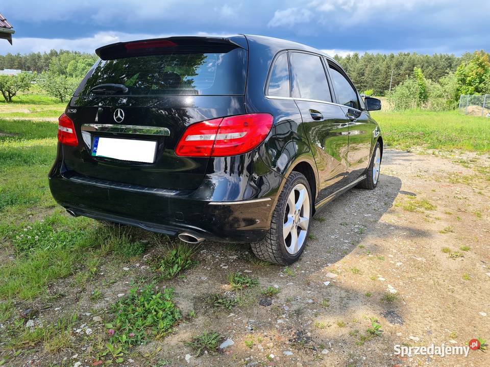 Mercedes Benz B250 Benzyna Automat Skóry Pakiet elektryczne lusterka Olsztyn
