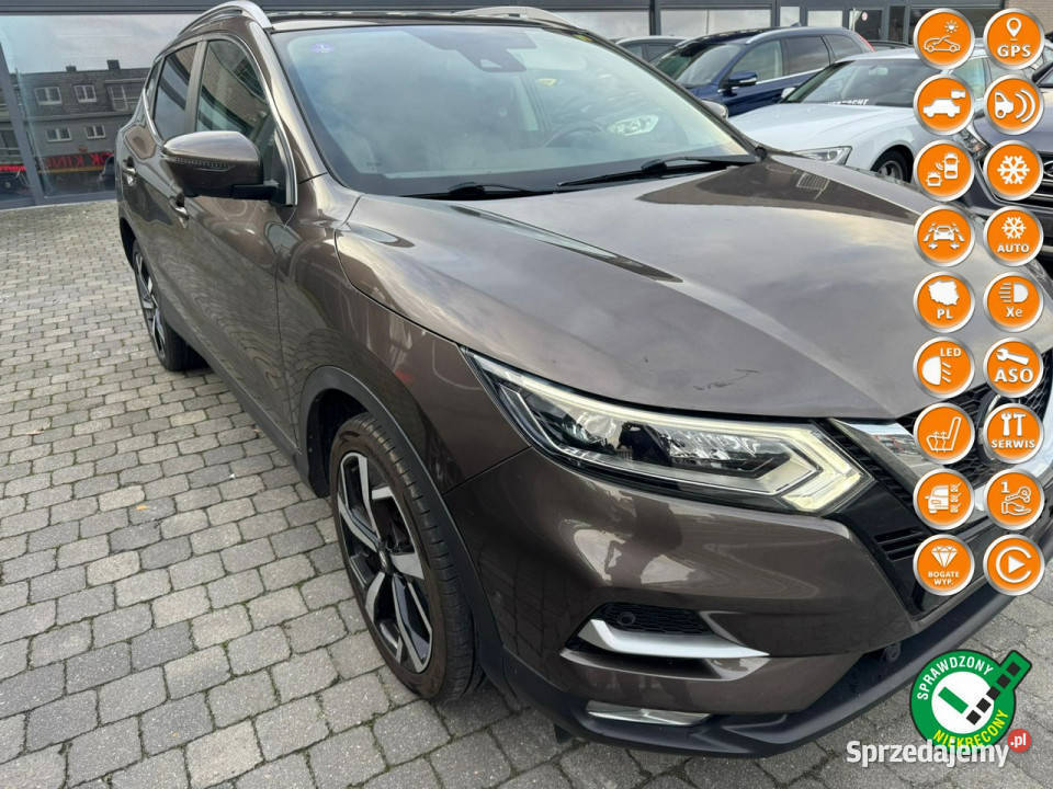 Nissan Qashqai 13digturbo panorama full Ledy elektrochrom. lusterka boczne