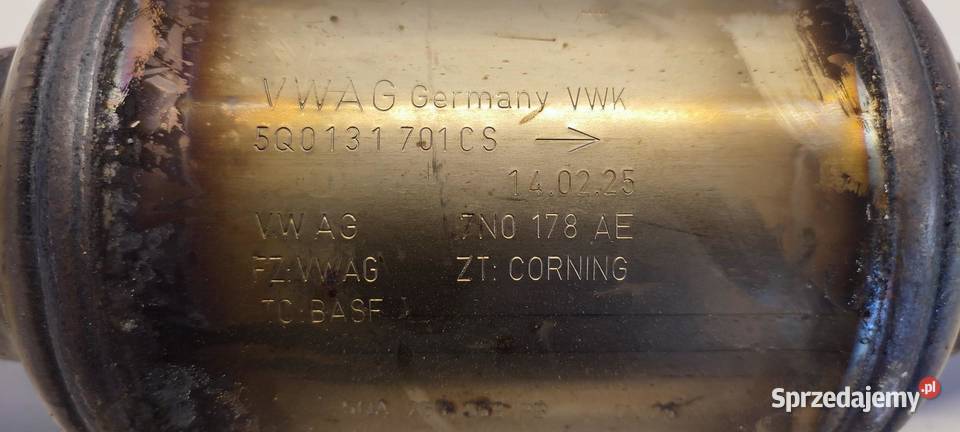 VW TAYRON KATALIZATOR 15 5Q0131701CS 5QA254504KX osobowe