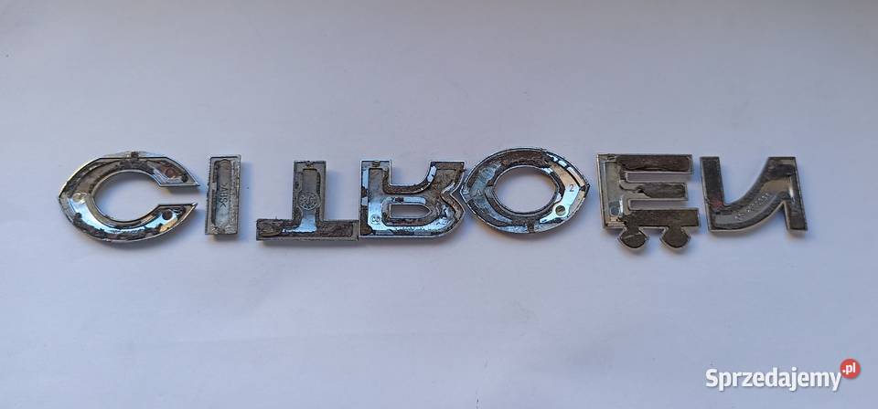 Napis emblemat Citroen Xsara Picasso 0412r Lipno