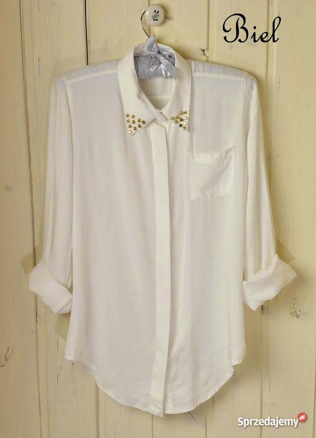 Koszula z ćwiekami na kolnierzyku Rzeszów sprzedam