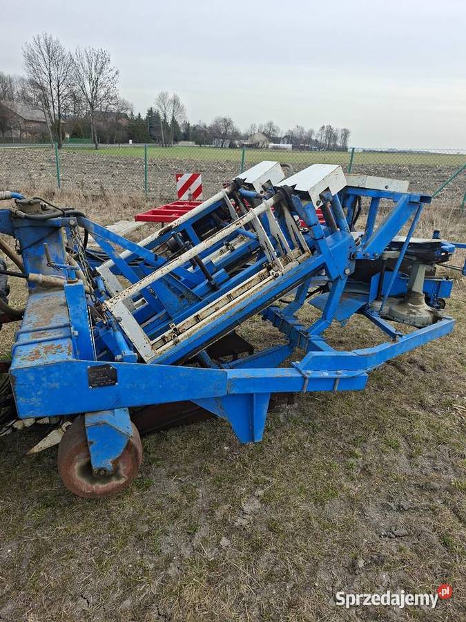 Kombajn do czosnku SOBAGR 2 rzędy aparat wiążący