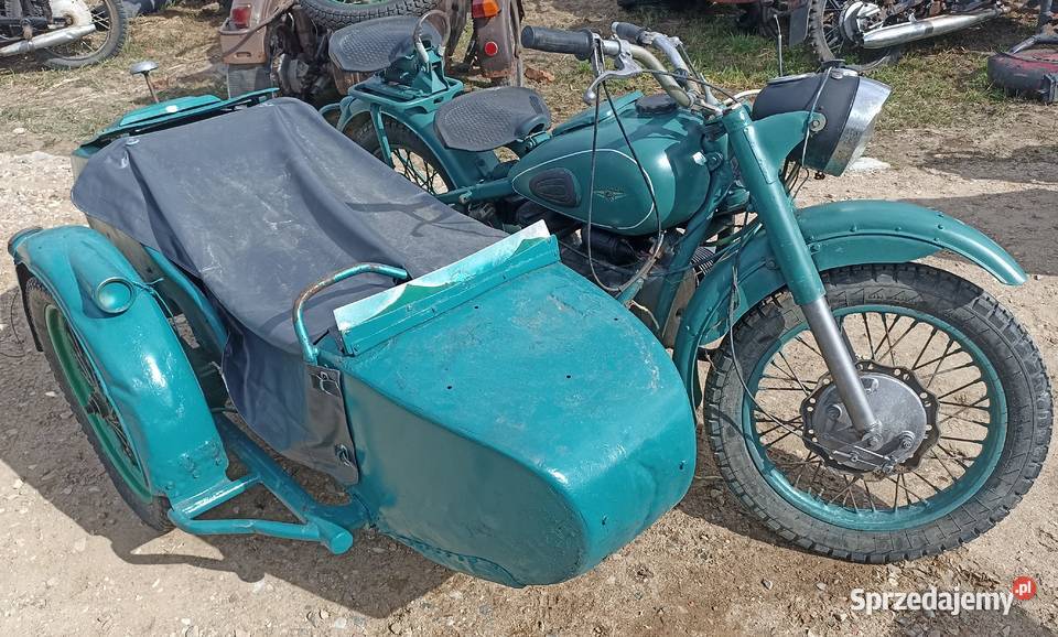 63 M61 z DOKUMENTAMI 1960 z wózkiem bocznym Ural Ural mazowieckie Ostrołęka