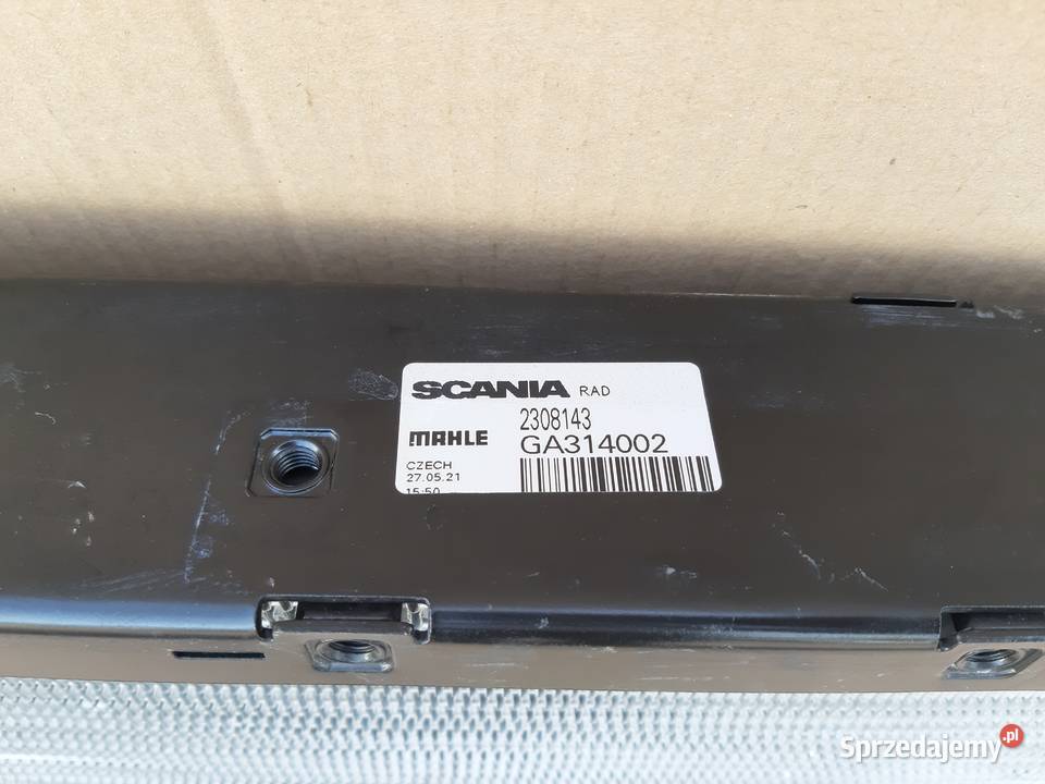 SCANIA R S KOMPLET CHŁODNIC WENTYLATOR VISCO Trzciel sprzedam