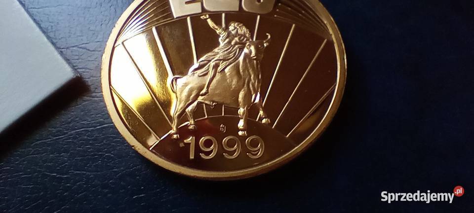 Stare monety Medal ECU 202 Lesko