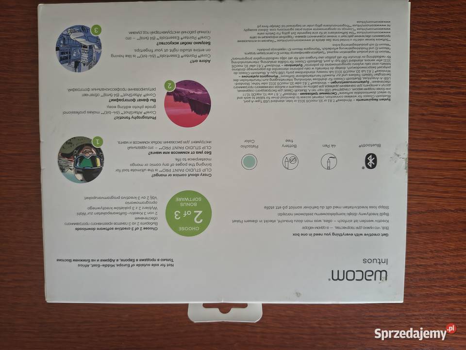 Tablet graficzny Wacom Intuos S Bluetooth Lublin sprzedam