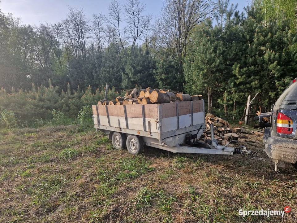 Przyczepka samochodowa kiper 3 stronny 2000dmc 1300kg Giedlarowa