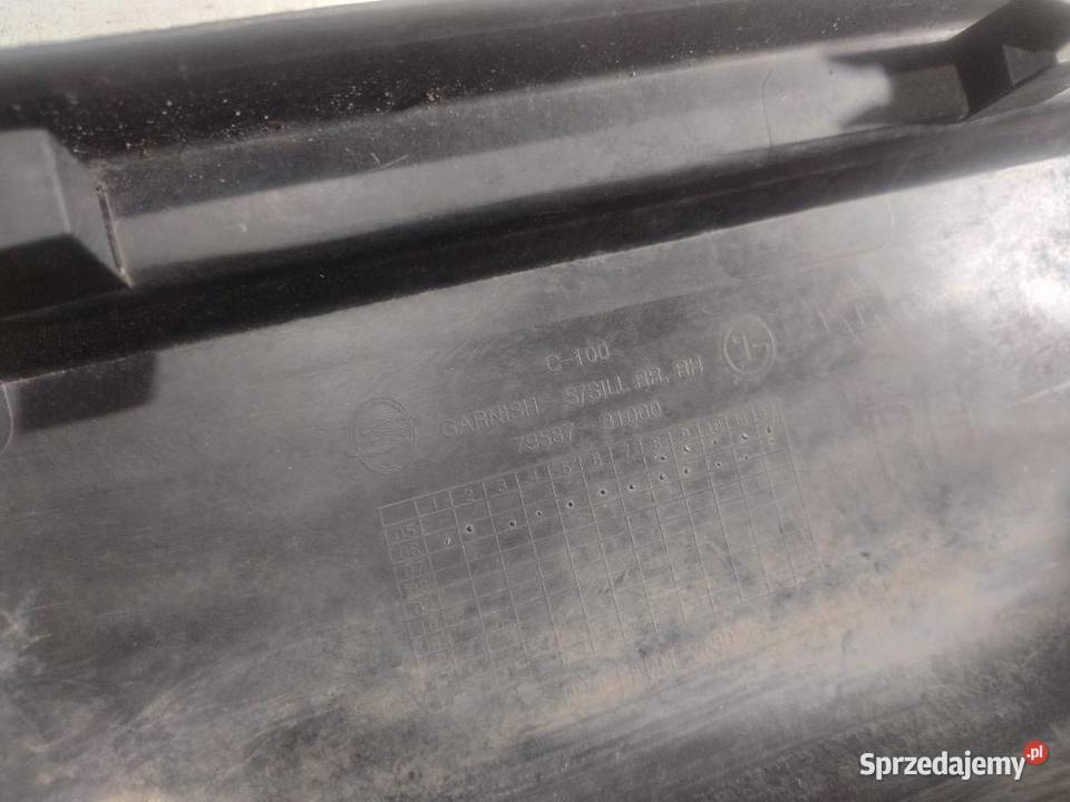 NAKŁADKA PROGU PRAWA SSANGYONG KYRON 7958731000