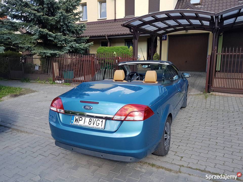 Ford Focus cabrio zadbany pewny stan klimatyzacja mazowieckie