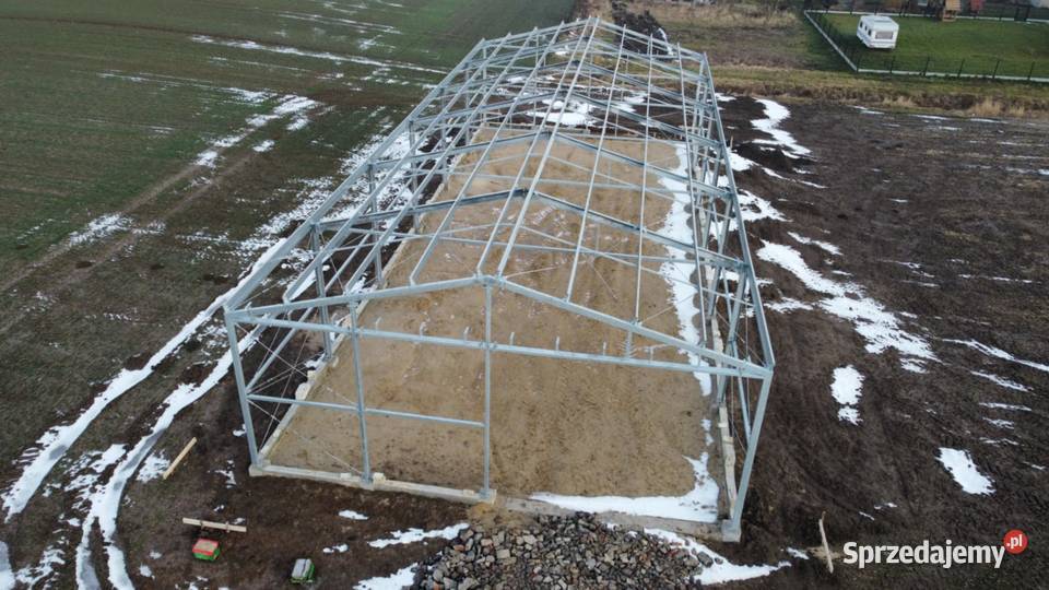 Konstrukcja stalowa hala 12x30x47 m konstrukcja Radomyśl