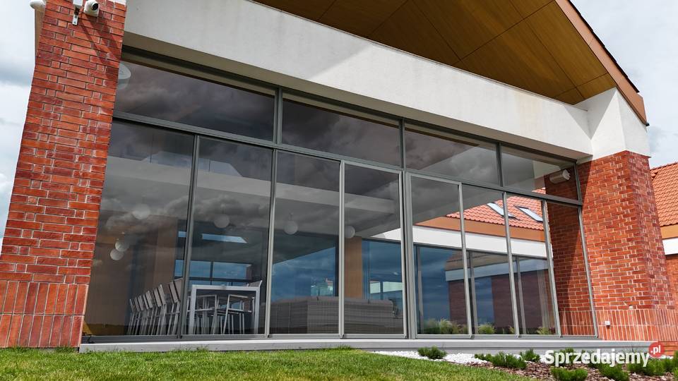Aluminiowa zabudowa balkonu zadaszenie tarasu Olsztyn