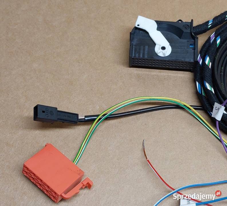 WIĄZKA KABEL INSTALACJA RADIA VW AUDI 8D0972643 Mielęcin sprzedam