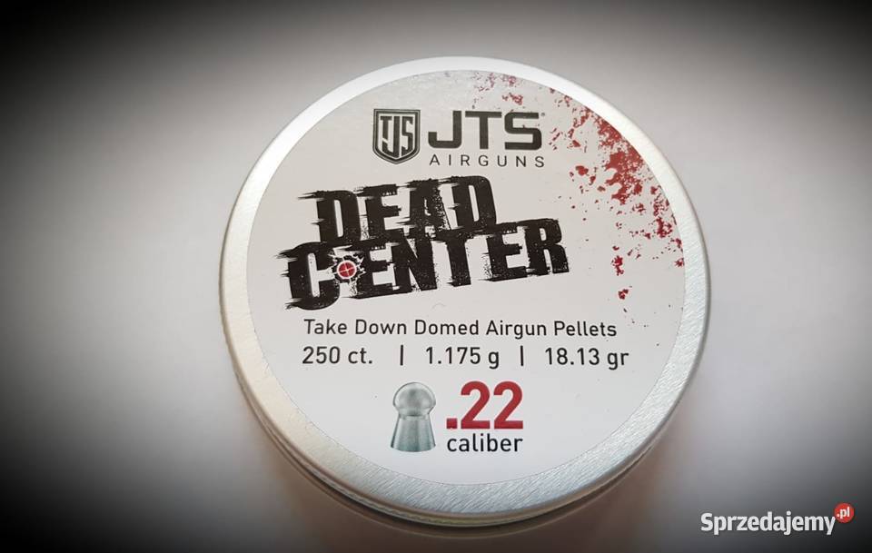 Airgun śrut pcp Pellets JTS Dead Center Sporty strzeleckie i myślistwo