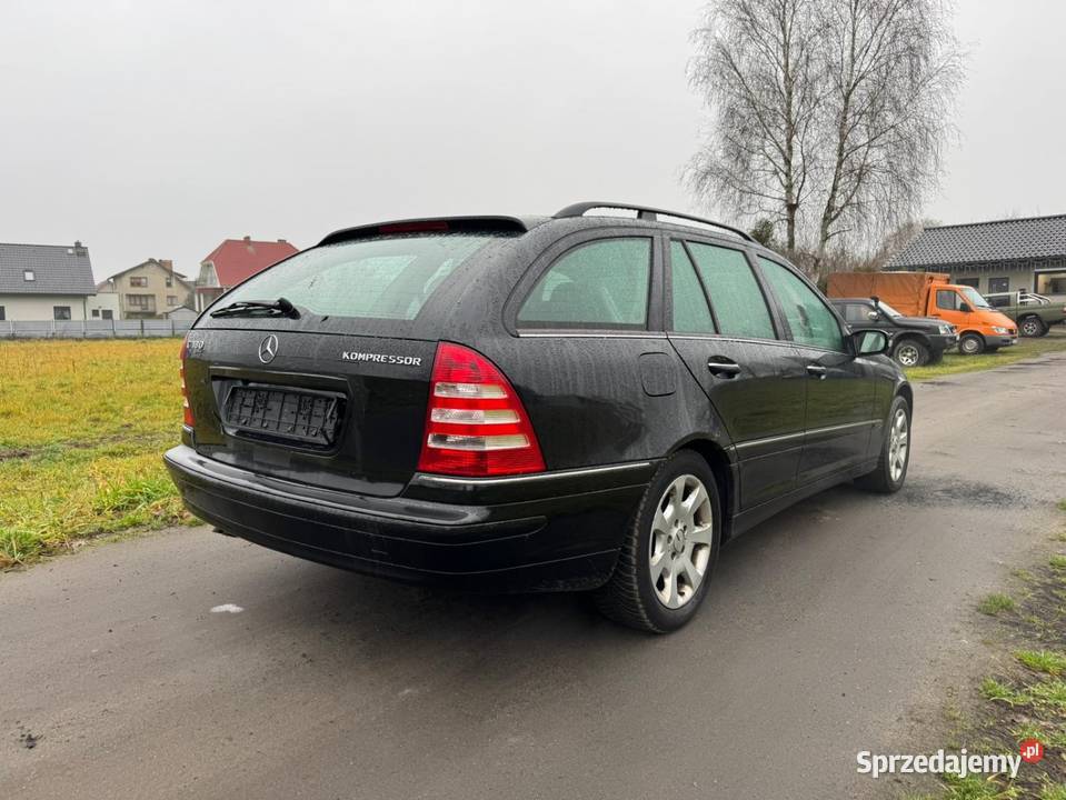 MercedesBenz C180 Kompresor welurowa tapicerka Klasa C Golczewo