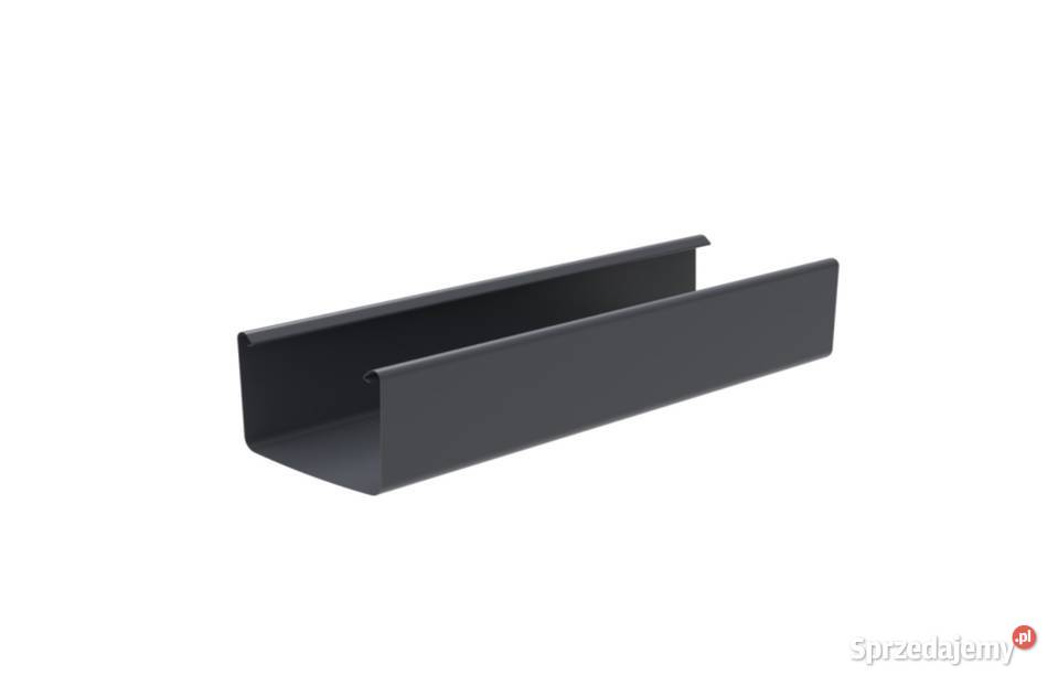 Krop rynna kwadratowa 135 mm 4 m grafit metal Białystok
