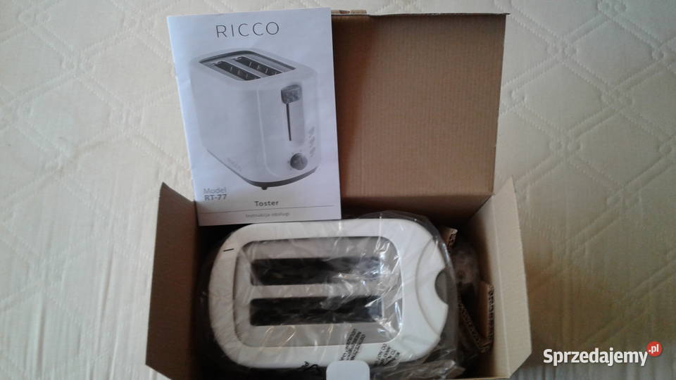 Toster Elektryczny RICCO model RT77 750W NOWY