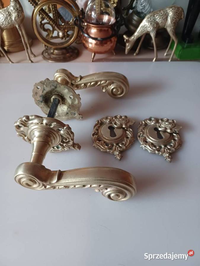 Duże klamki mosiężne Poznań