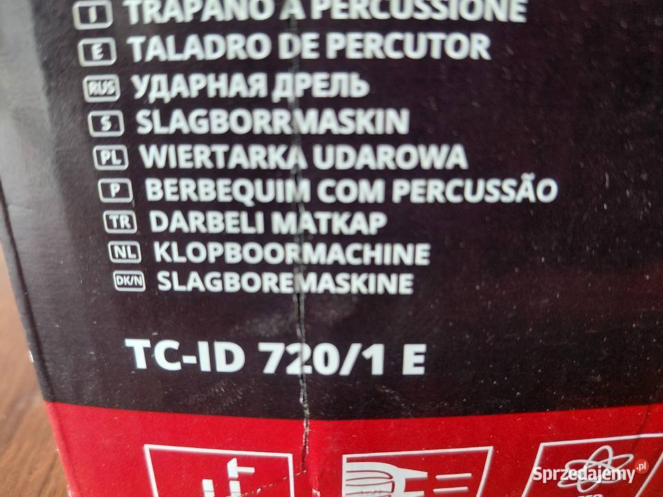 Wiertarka udarowa EINHELL TCID 7201 E śląskie Tychy