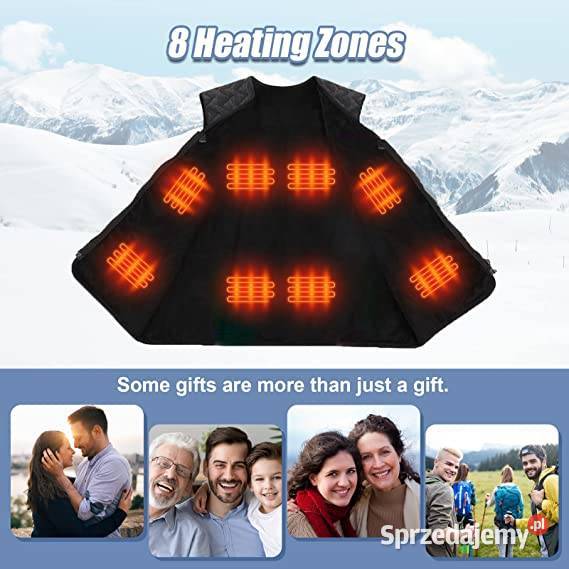 Podgrzewana kamizelka na usb XXXL uniwersalna podlaskie sprzedam