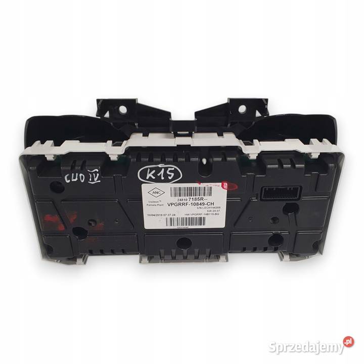 LICZNIK ZEGARY 248107185R Renault Clio IV LIFT lubelskie