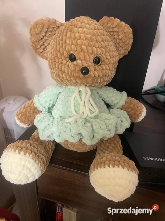 Miś pluszowy własnoręcznie wiązany Kraków