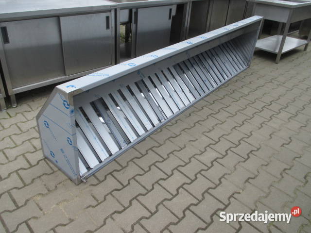 OKAP GASTRONOMICZNY TRAPEZOWY Z FILTRAMI 3007040 Ostrów Wielkopolski