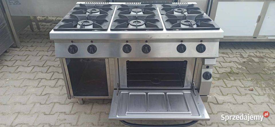 Kuchnia 6 palnikowa z piekarnikiem MC O