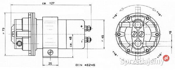 Pompa paliwowa elektryczna 12 V 18812 Kamionna