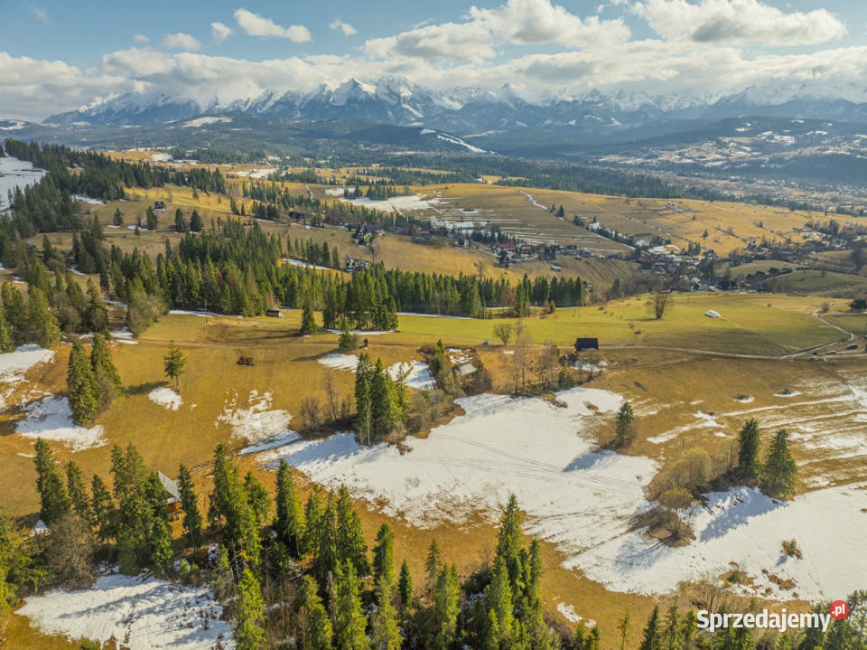 DZIAŁKA Z WIDOKIEM NA TATRY 2670 m Rzepiska
