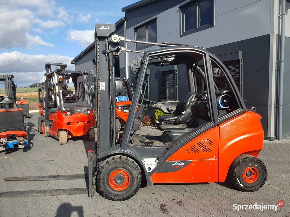 Wózek widłowy Linde H30T02 2015r LPG 3 tony H25 Proszowice