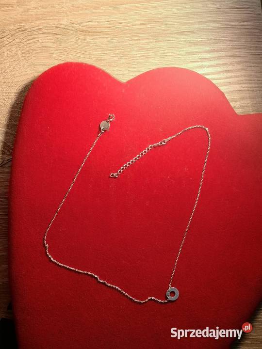 Naszyjnik celebrytka srebro próba 925 śląskie Częstochowa