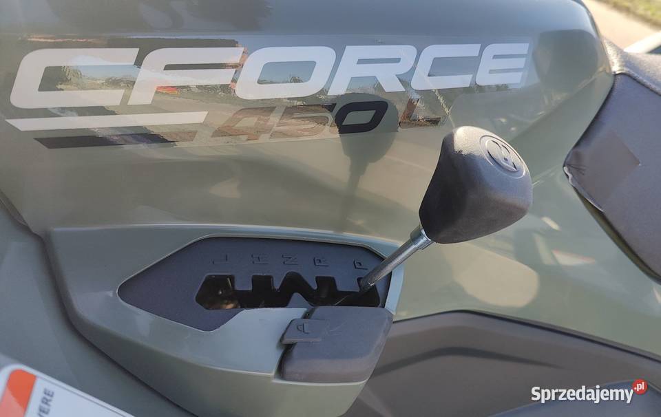 CF MOTO 450L CFORCE NOWA BUDA 2023 NOWA nieuszkodzony śląskie Bielsko-Biała sprzedam