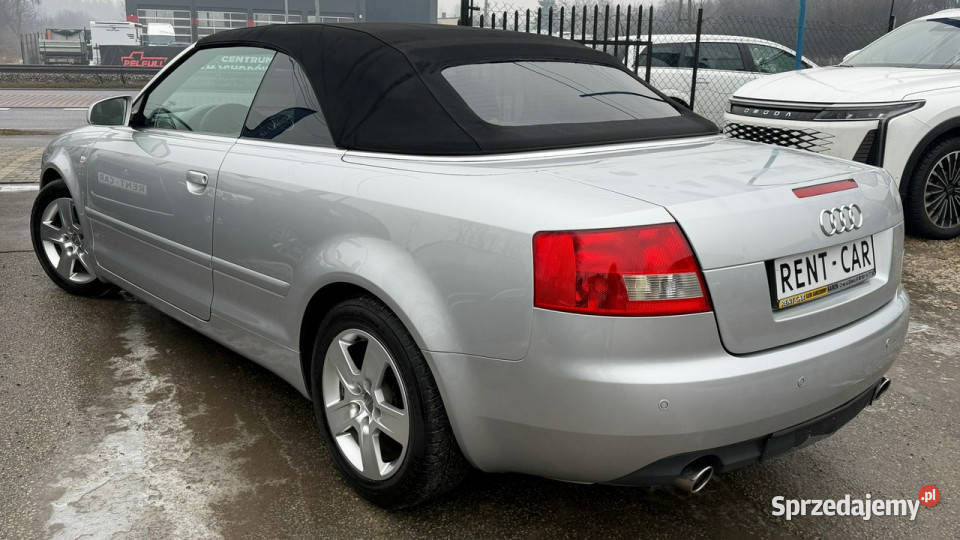 Audi A4 Cabrio24i V6170OPŁACONY Bezwypadkowy śląskie Częstochowa sprzedam