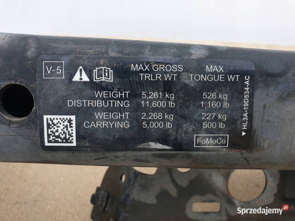 Ford F150 1520r TYLNY ZDERZAK BELKA ZDERZAKA TYŁ Chełm