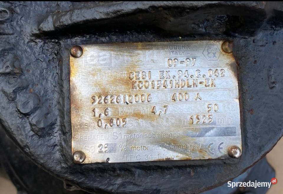 Pompa Zatapialna sciekowa szlamowa Górnicza