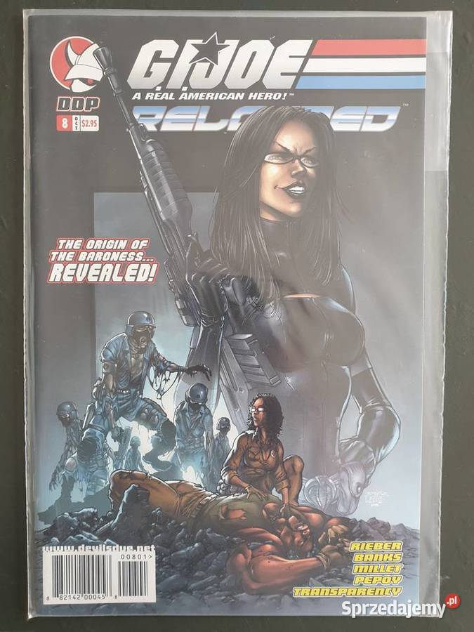 GI Joe zestaw 9 oryginalnych komiksów sprzedam