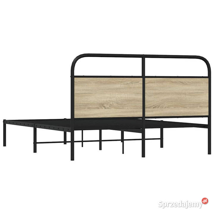 Łóżko bez materaca dąb sonoma 150x200 WM4100260 Łóżka mazowieckie Warszawa