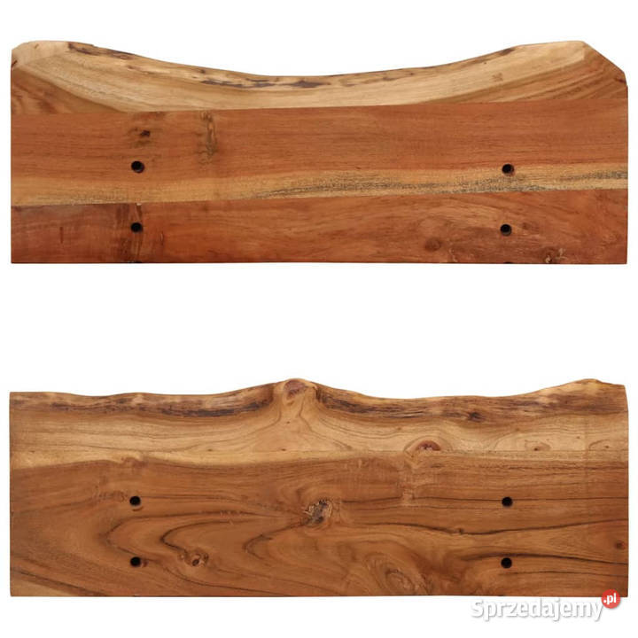 Półki ścienne 2 60 x 20 x 18 lite drewno Warszawa sprzedam