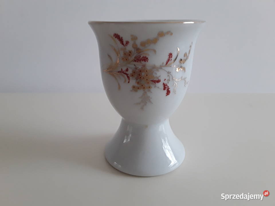 Porcelanowy kieliszek na jajko wielokolorowy Akcesoria kuchenne Warszawa sprzedam