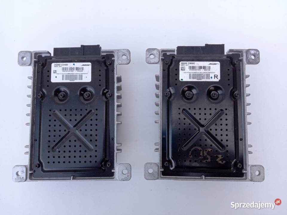 WZMACNIACZ BOSE NISSAN MURANO Z50 wyposażenie elektryczne Układ elektryczny Nowy Tomyśl